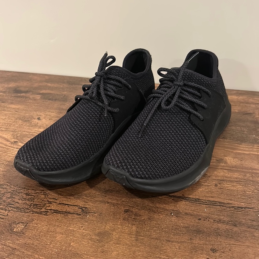 Black Vessi Waterproof Sneakers